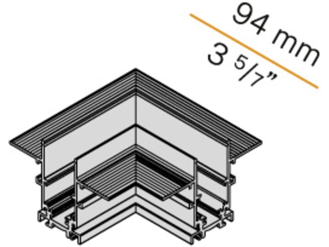 Заливка формы алюминия Сид освещения следа Panzeri Astoria ARCH-00030420 - Вид №24