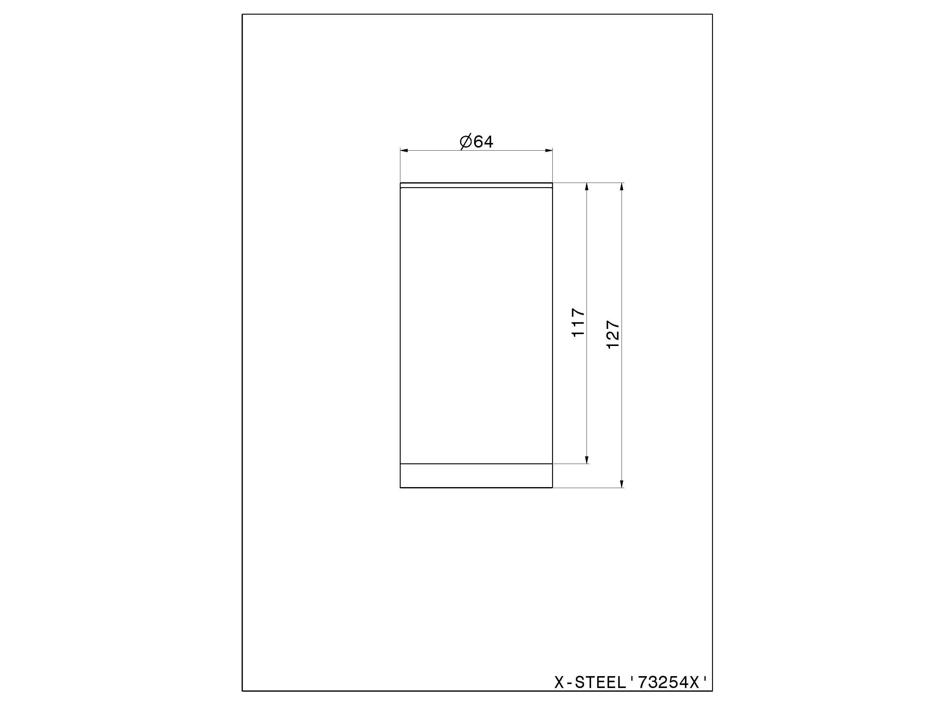 Столешница из нержавеющей стали Newform аксессуары X-STEEL 316 ARCH-00111898 - Вид №1