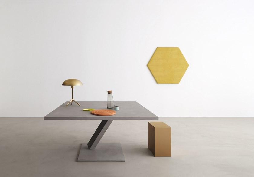 Квадратный стальной стол Element Santreyd sun-id-1463745 - Вид №2