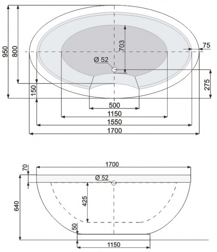 PWKPH10ZP0C0000 Exclusive collection ванна Pool Spa Santreyd 20354 - Вид №2