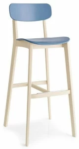 Calligaris Стул полипропиленовый с подставкой для ног Cream Cs/1460