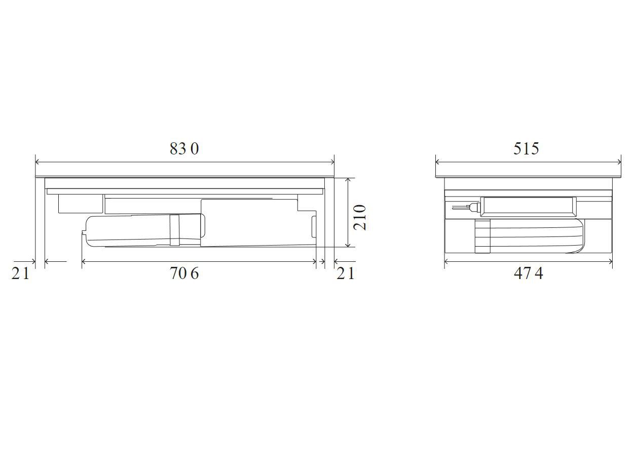 Индукционная плита со встроенной вытяжкой Ilve HVI90TCRF ARCH-00072498 - Вид №2