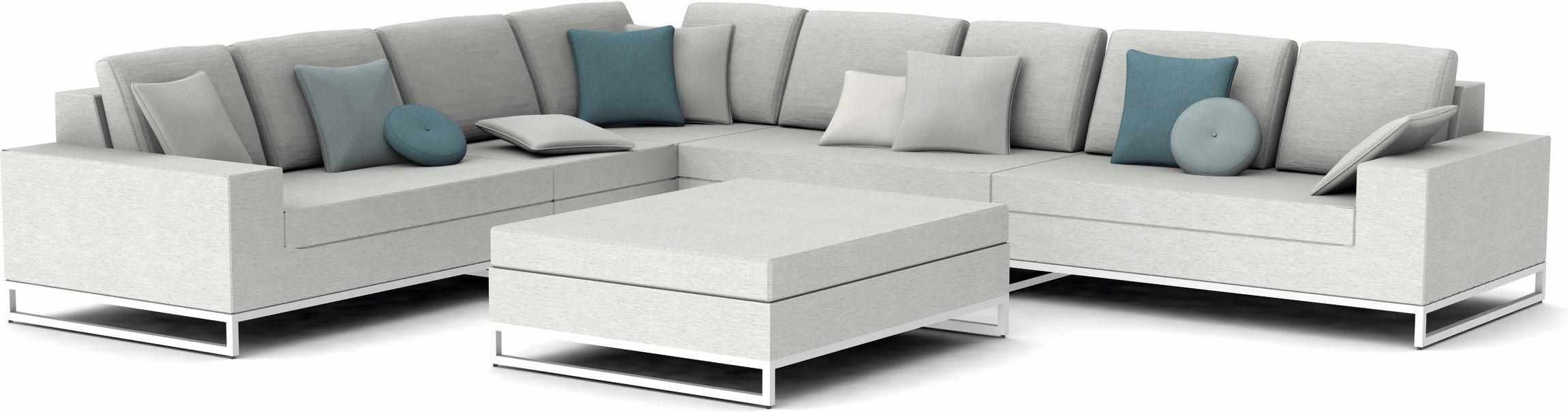 Concept 2 белый дымчатый лотос Manutti Zendo MNST839