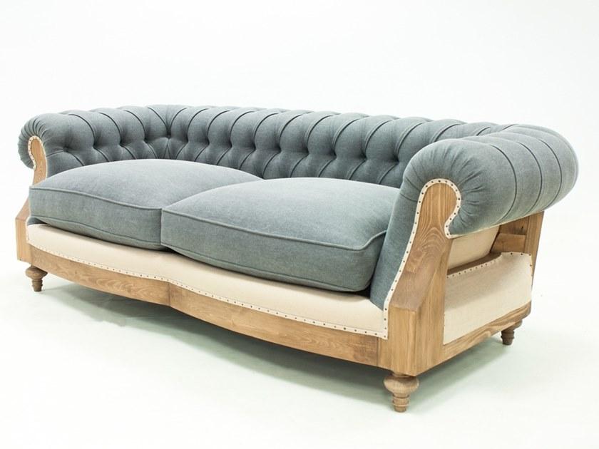 CREARTE COLLECTIONS 3-х местный диван из стеганого джута  16  - Вид №1