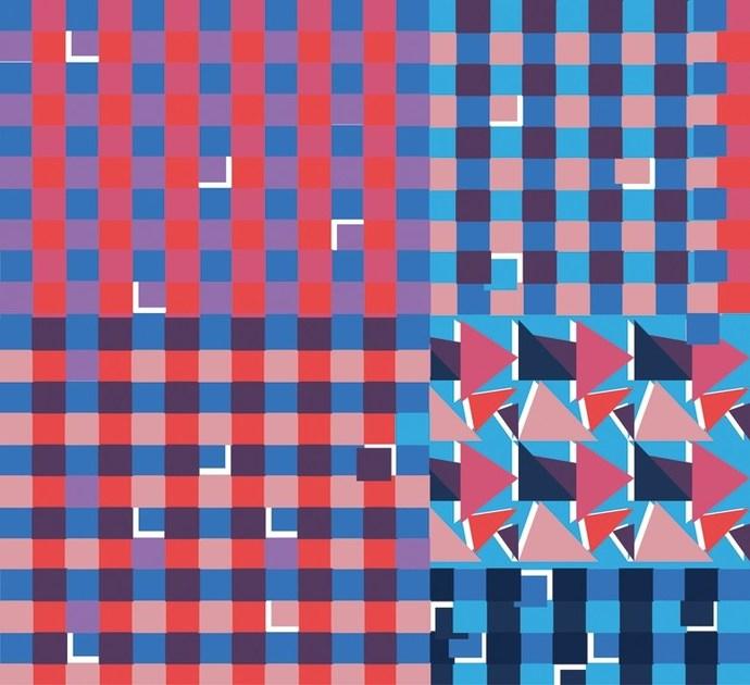 Wall&decò Клетчатый Contemporary wallpaper 2014 sun-id-1465149 - Вид №3