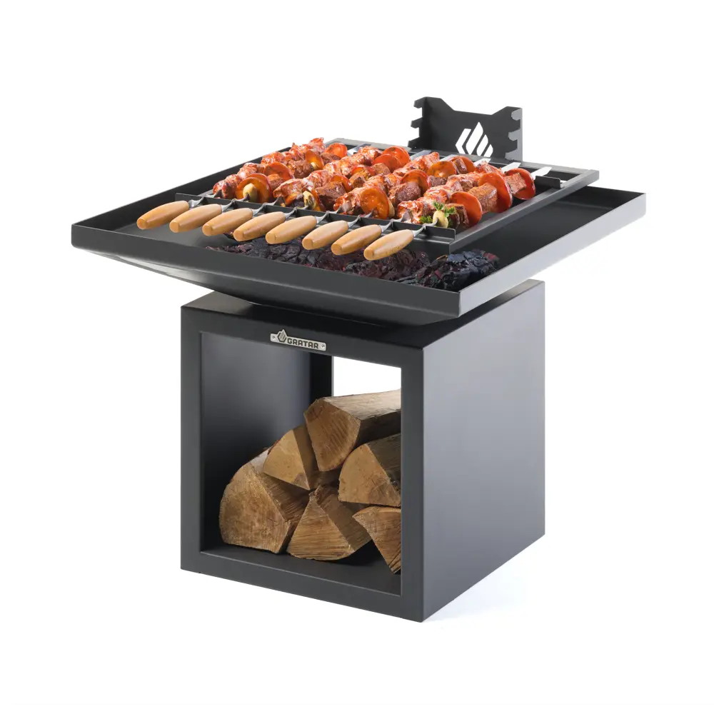 Очаг Gratar Олимп ОЛ-2Н сталь 62x64x62 см STLM-2178730 - Вид №11