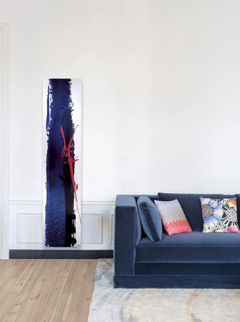 Водяной радиатор 220 x 70 cm Blue Cinier  1374 Вт sun-id-1218078 - Вид №1