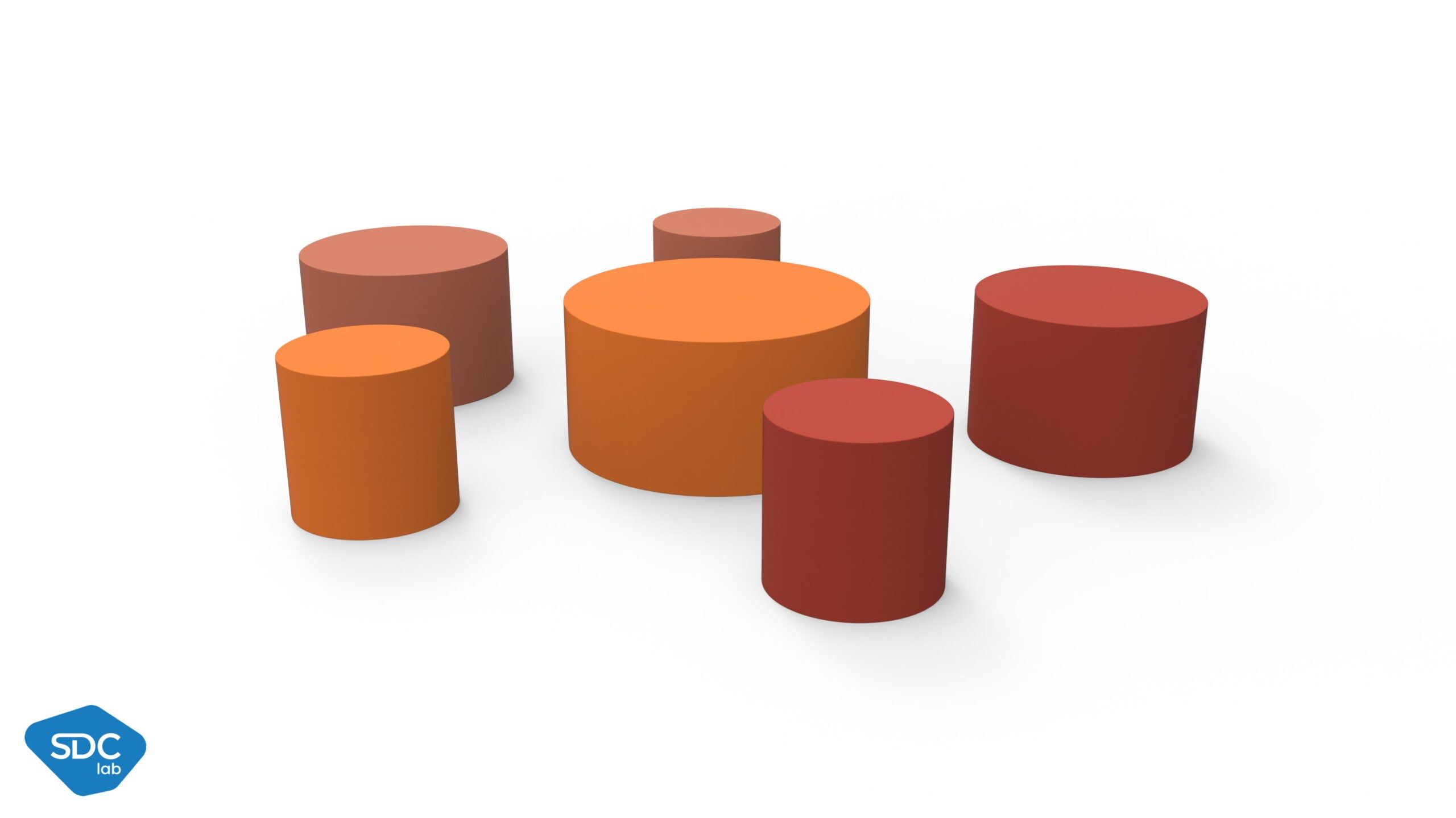 Pouf rotondo in QM Foam per contract Quinze & Milan Круглая ARCH-00038669 - Вид №1