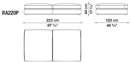 B&B Italia Диван из ткани Richard sun-id-1429934 - Вид №63