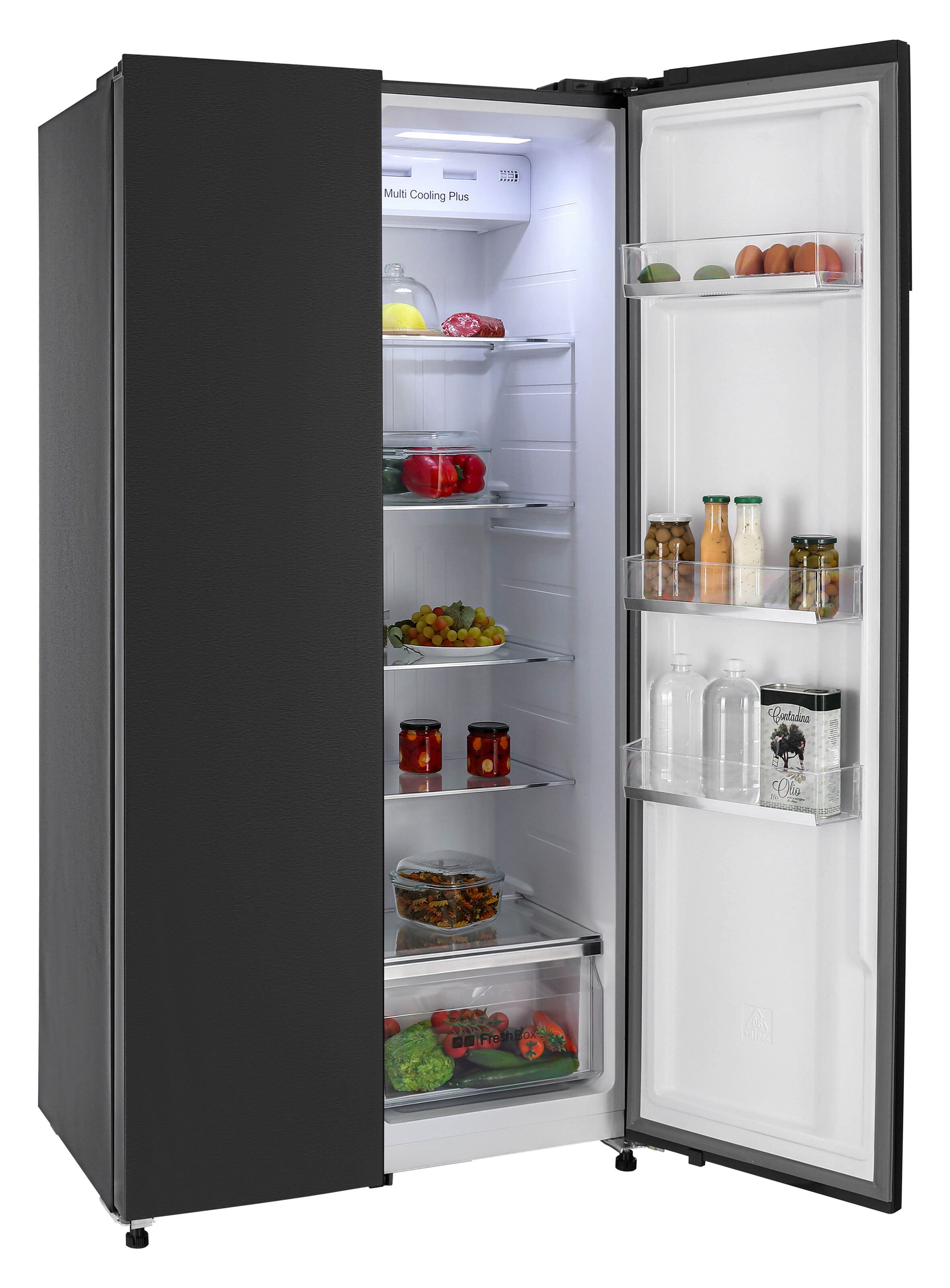 9069204 Холодильник Side by Side   Nordfrost RFS 525DX NFXd серый STDN-0012353 - Вид №3