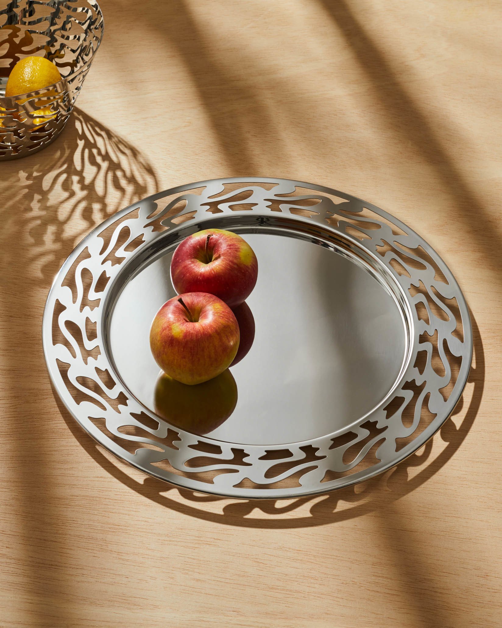 Alessi Ethno поднос круглый SG30 - Вид №1