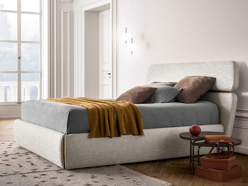 PIANCA Двуспальная кровать из ткани с высоким изголовьем sun-id-1451977 - Вид №2