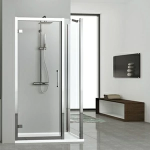 Двери в нишу 114 см KUADRA G+1F Novellini KUADRA