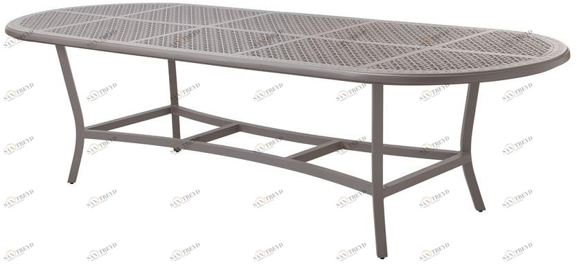 Oxley's Furniture Овальный садовый стол из алюминия Centurian Cnt2850