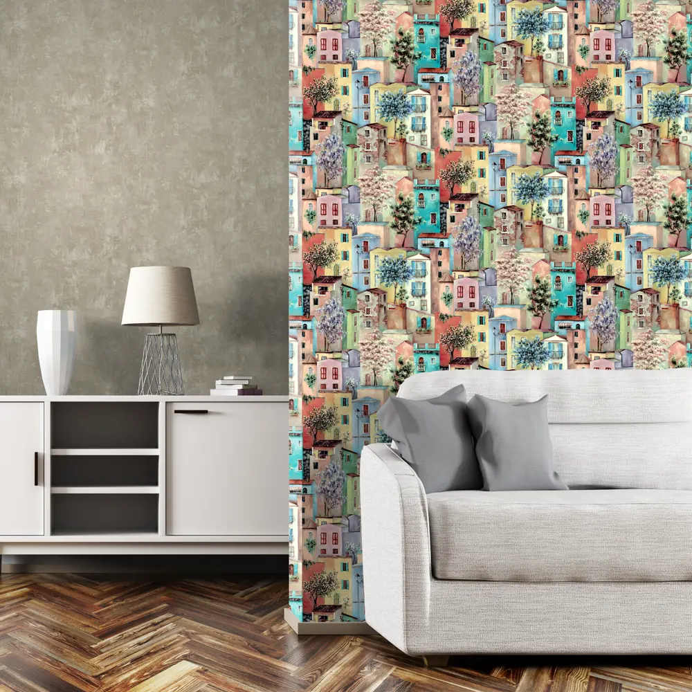 Erismann Profi Deco: флизелиновые обои коричневые с виниловой текстурой 83591956 STLM-0042302 - Вид №5