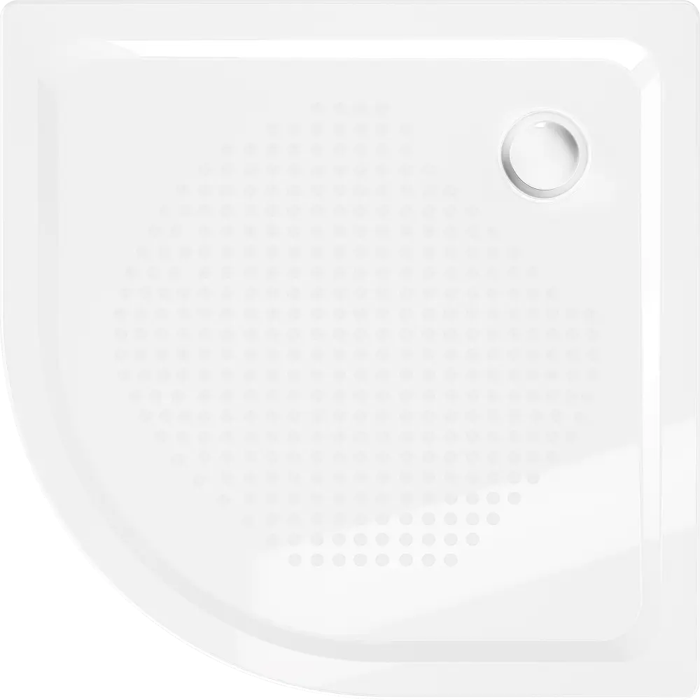 Душевой поддон BLB U HG 1/4 круга сталь 90x90 см 82485794 STLM-2210453