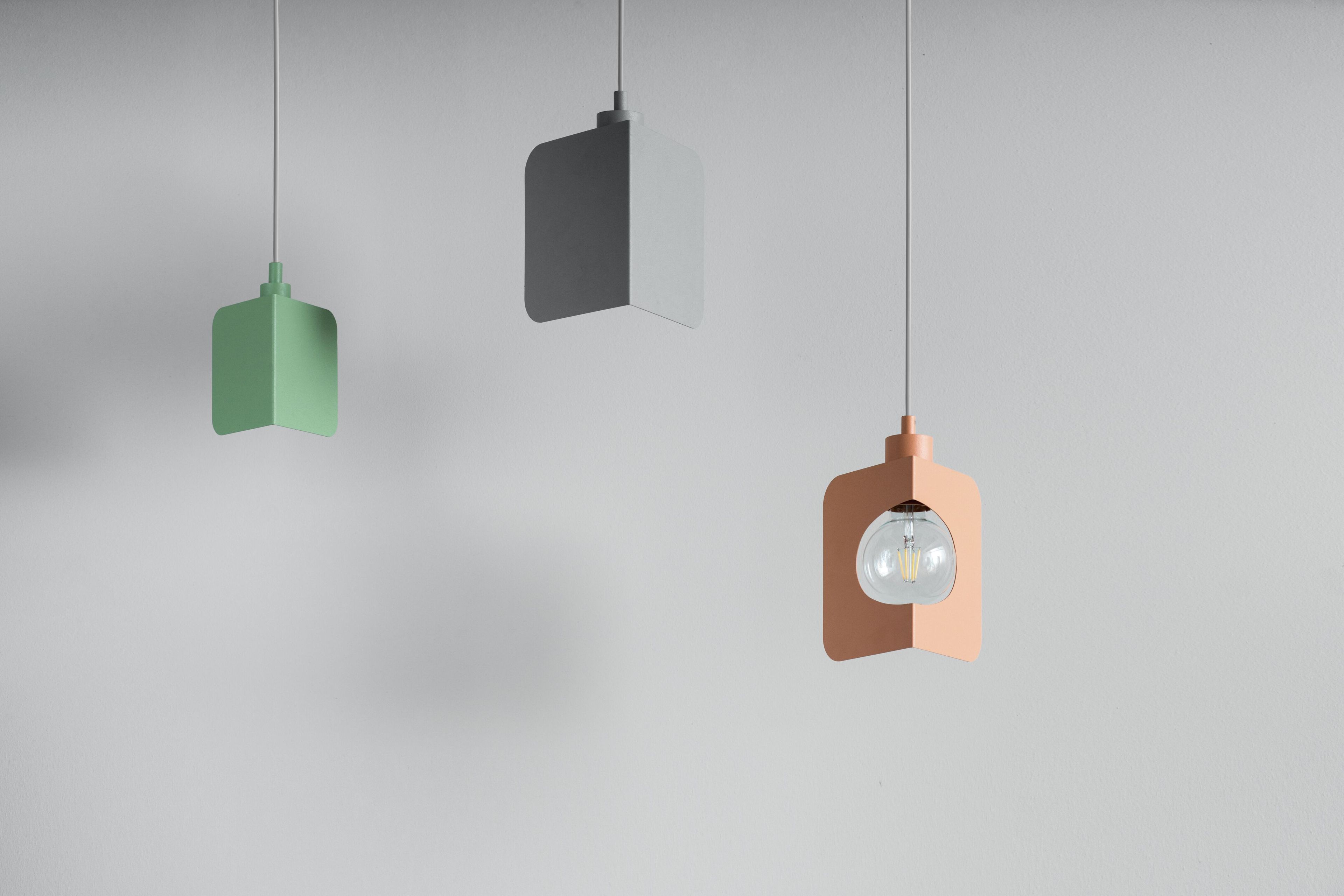 Порошковое покрытие стальной подвесной светильник +kouple Corner ARCH-00123653 - Вид №7