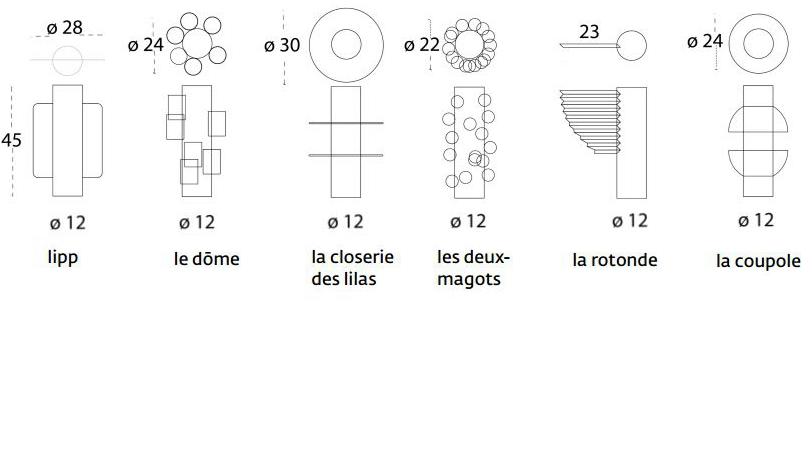 altreforme Алюминиевая ваза Festa mobile, parigi anni venti sun-id-1403217 - Вид №1