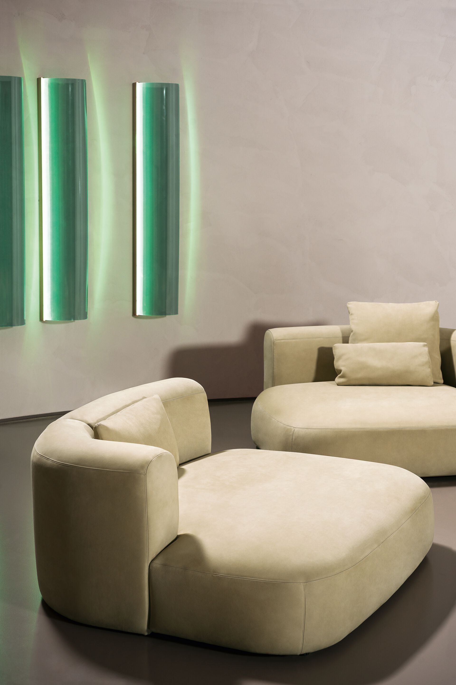 Кожаный модульный диван Baxter Clara ARCH-00053660 - Вид №4