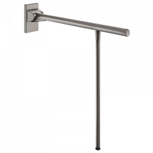 511962C Откидная опорная ручка Be-Line с подпоркой, антрацит, Д. 650 мм DELABIE