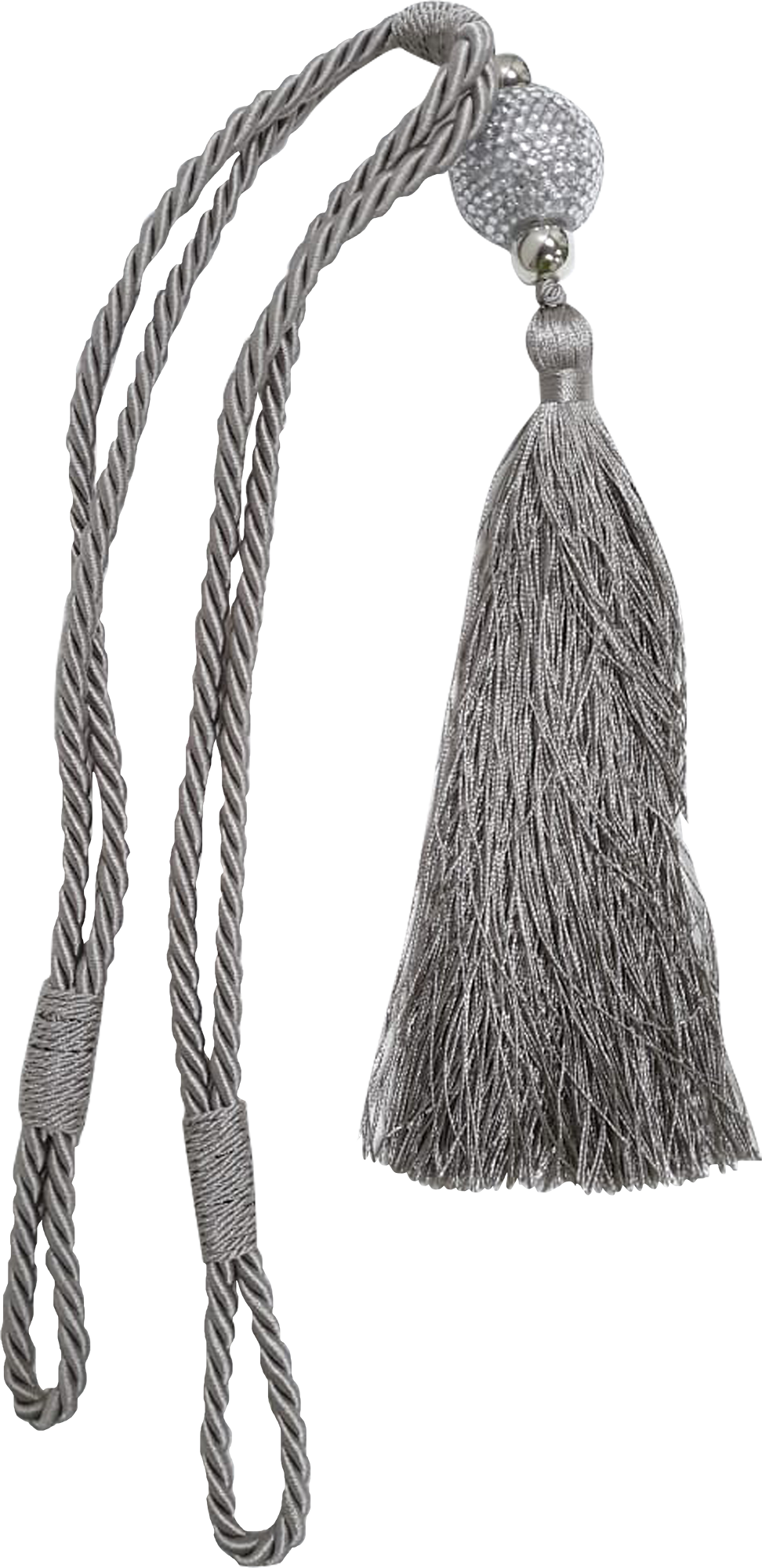 82324652 Подхват Maika, 610 мм, полиэстер, цвет серый STLM-0024576 INSPIRE