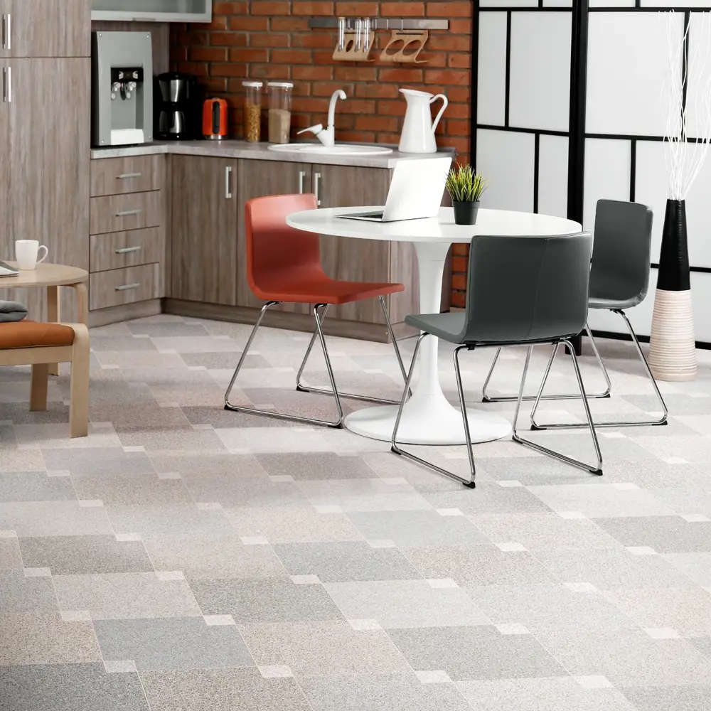 Линолеум Tarkett Sprint Pro Corsar 1 - имитация плитки для помещений со средней нагрузкой 82331099 STLM-0890797 - Вид №5