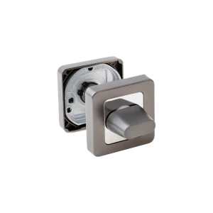 Завертка дверная квадратная Armex WC-2207 алюминий цвет графит