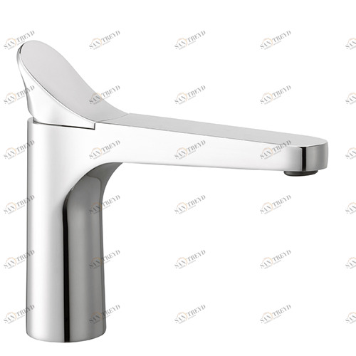 L13032 Однорычажный смеситель для раковины с длинным носиком, со сливом EFFEPI RUBINETTERIE Bek 