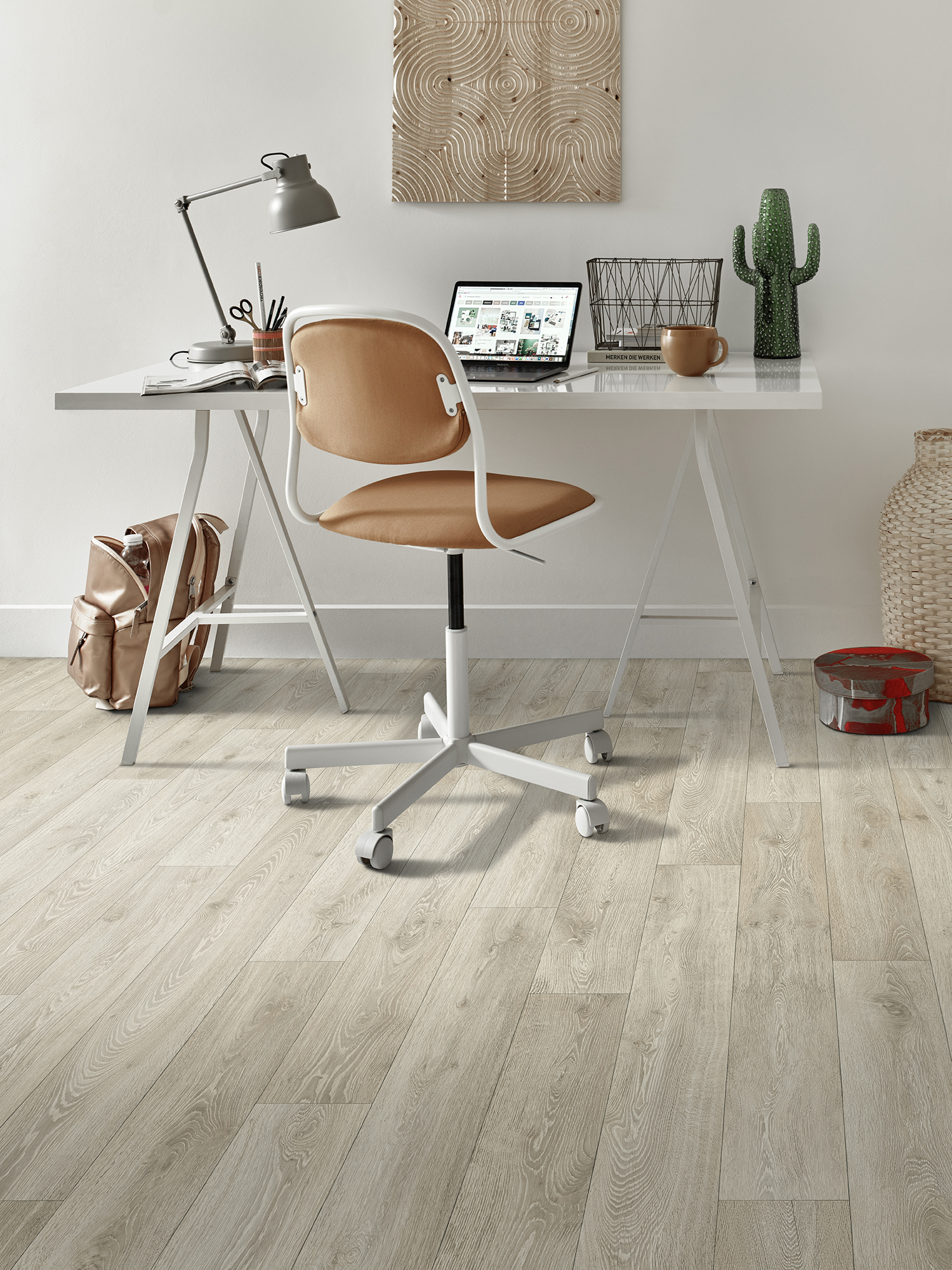 IVC-RUS Линолеум «Серый Дуб» 32 класс для интенсивной нагрузки 84468798 STLM-0050516 - Вид №5