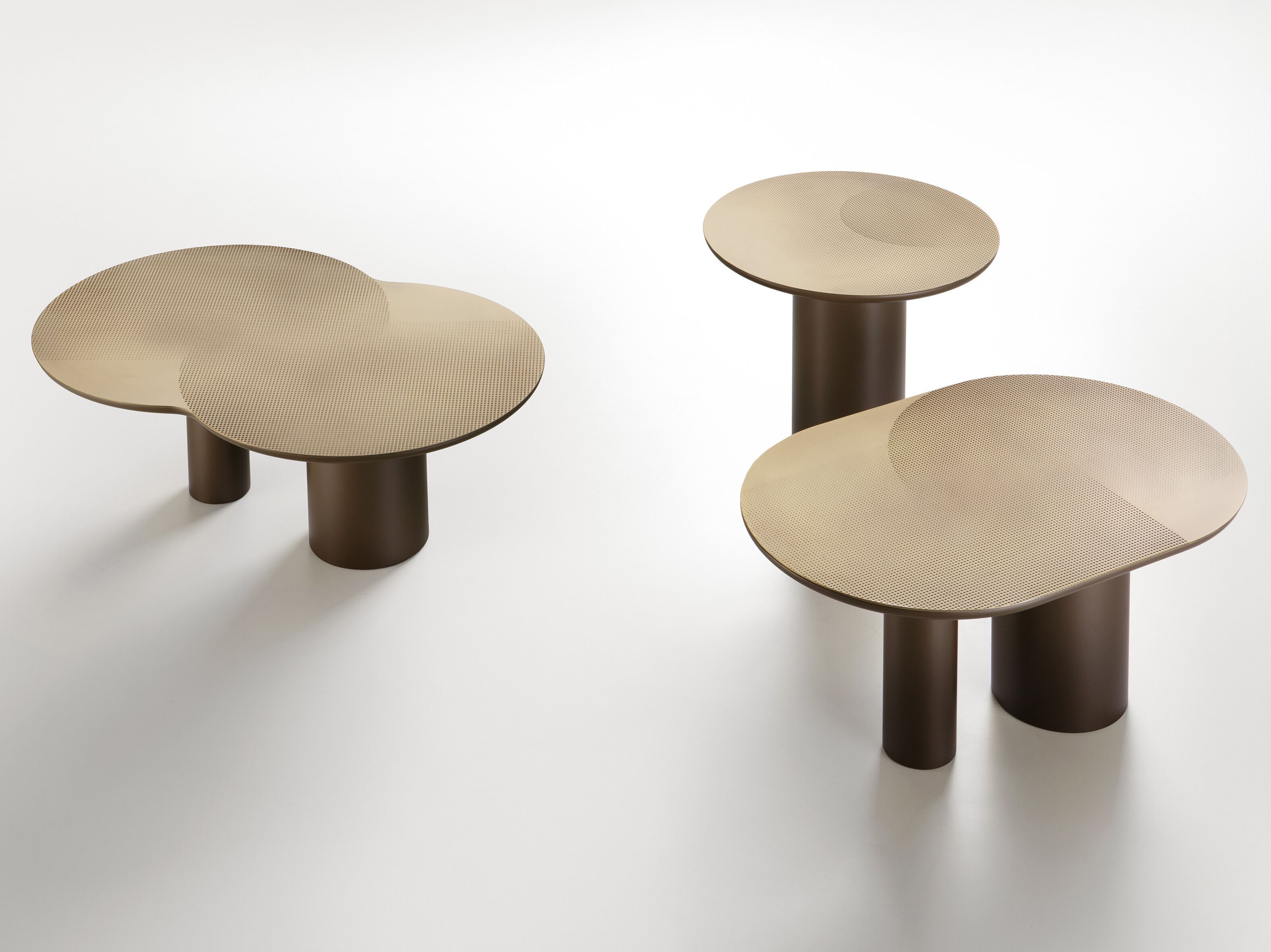 Металлический журнальный столик DE CASTELLI FLOCKS ARCH-00145648