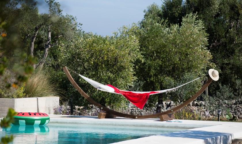 Unopiù Гамак из ламинированного дерева и хлопковой сетки  Amaca  - Вид №2