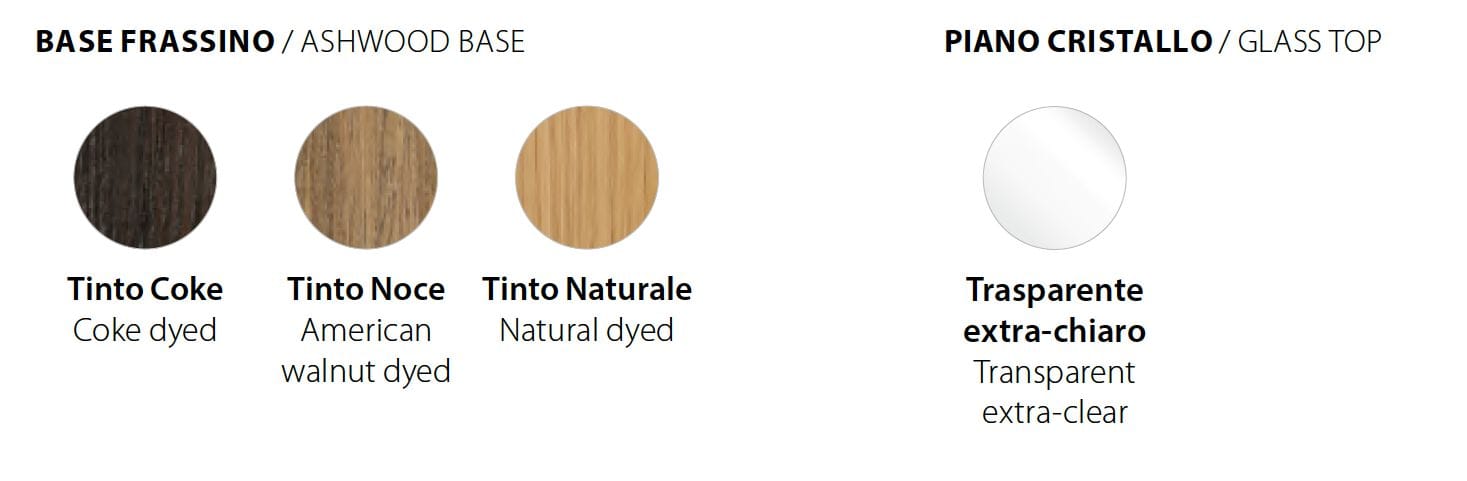 Фиксированный стол с хрустальной столешницей RIFLESSI GLIDE ARCH-00018755 - Вид №2