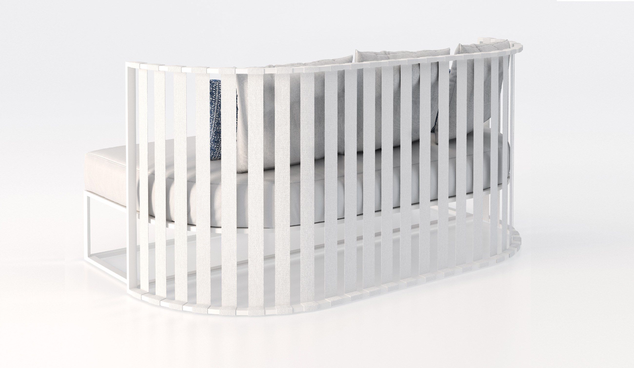 Мягкий садовый диван Braid Metropolitan ARCH-00046186 - Вид №2