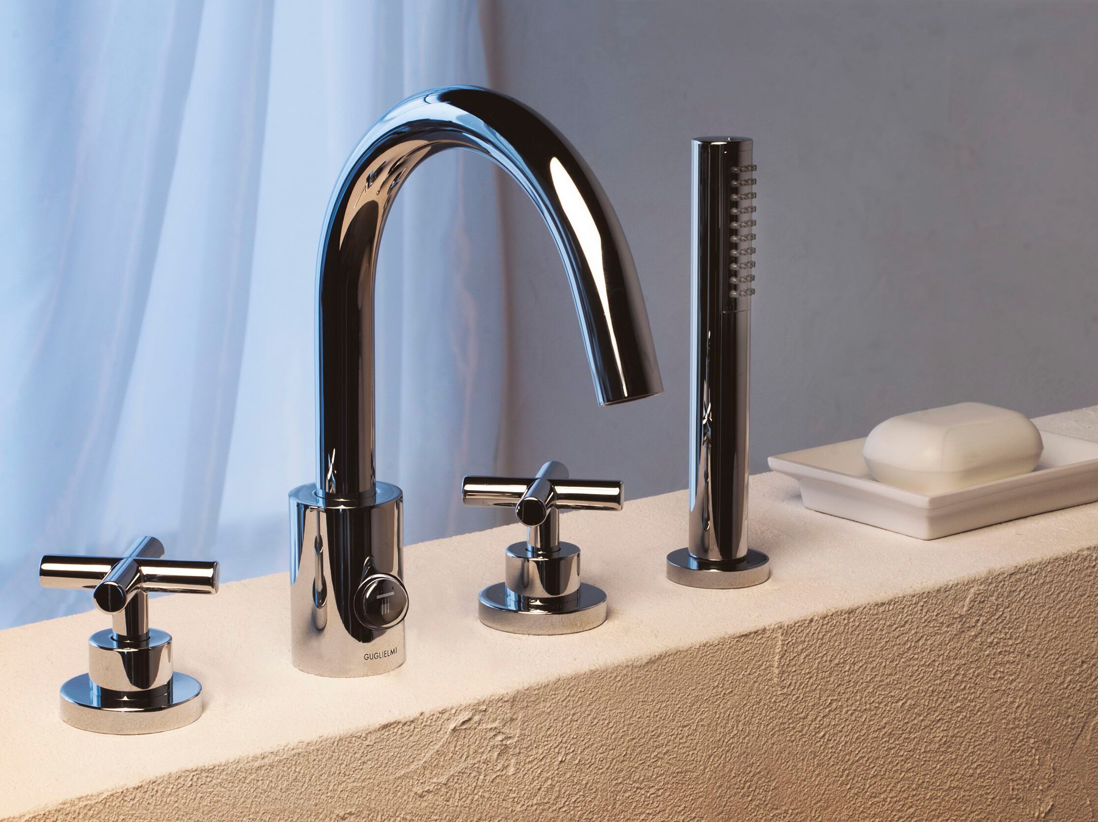 Набор для ванны с ручным душем GUGLIELMI RUBINETTERIE ARCH-00028412 - Вид №1