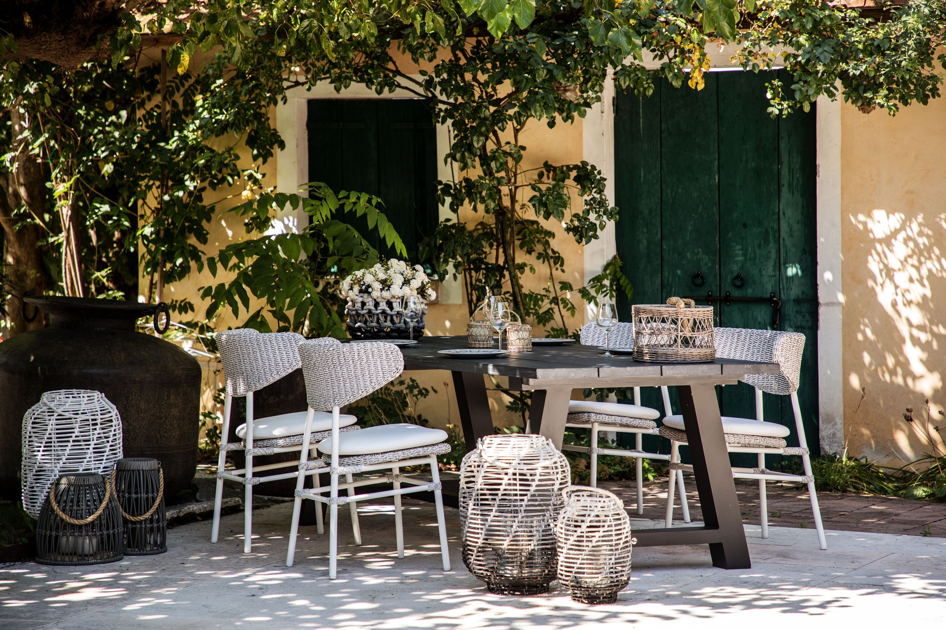 Синтетический веревочный садовый стул cbdesign Tide ARCH-00027368 - Вид №7