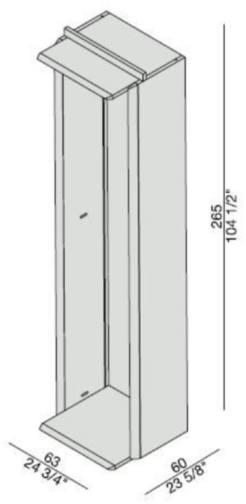 Porada Модульная деревянная гардеробная Iron sun-id-1503107 - Вид №7