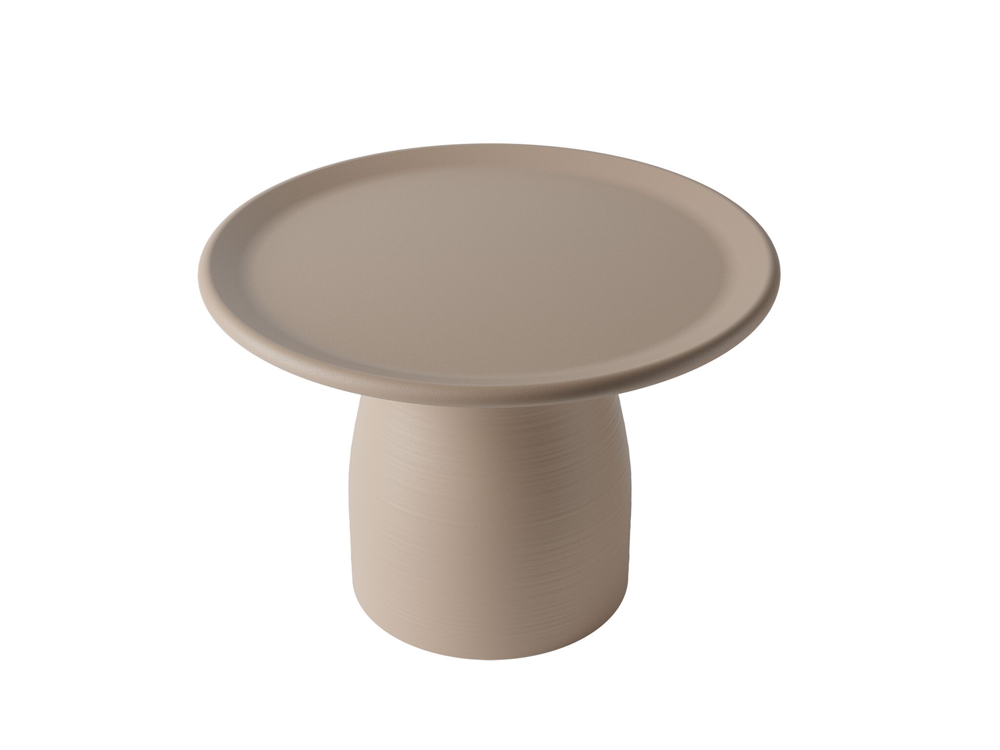 Полиэтилен низкий круглый журнальный столик Qeeboo Toto, Totino, Tata ARCH-00144631 - Вид №2