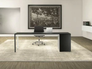 Ultom Прямоугольный стол из ламината с ящиками Minimum