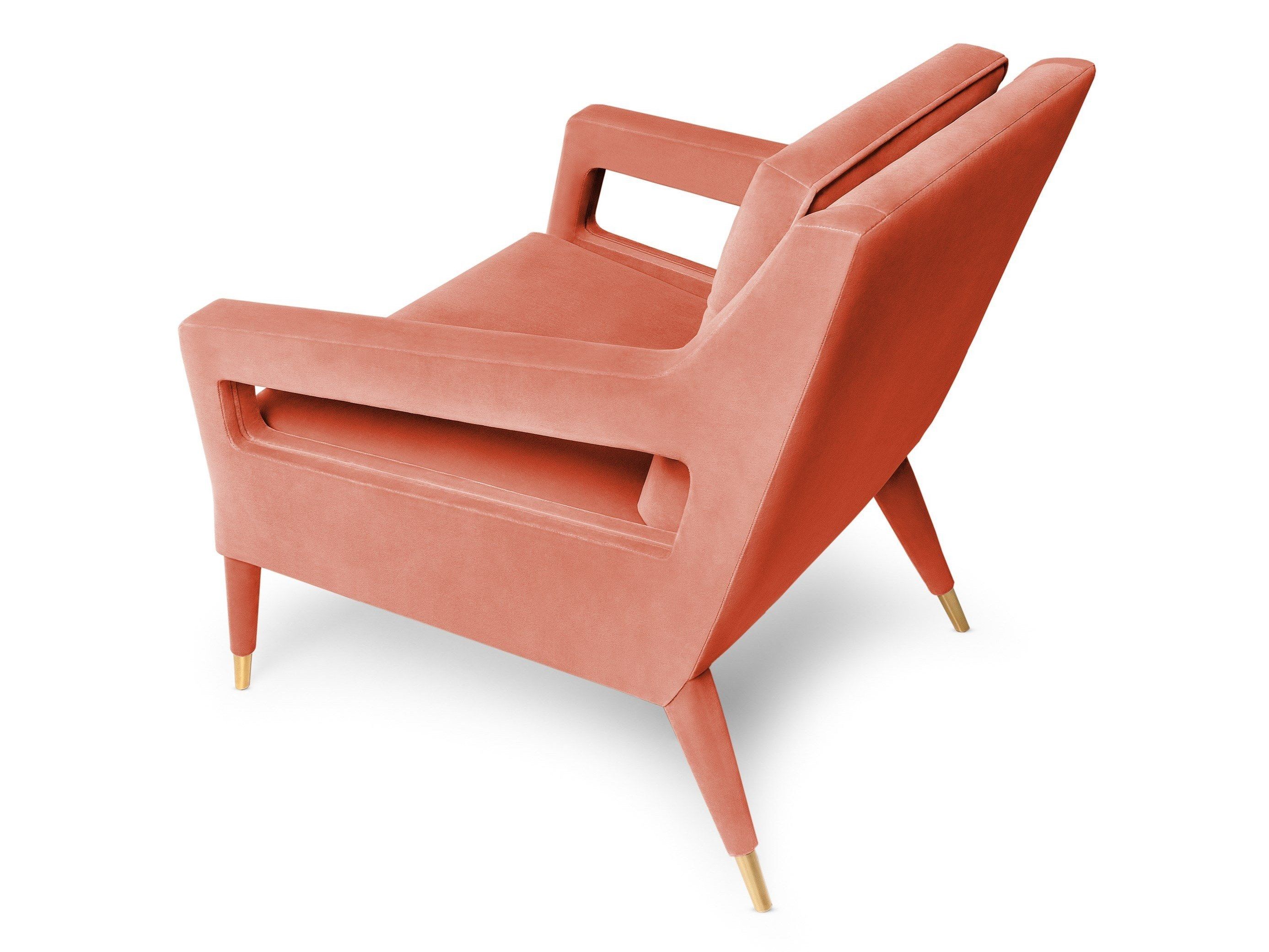 Бархатное кресло с подлокотниками Munna ARCH-00068873 - Вид №22