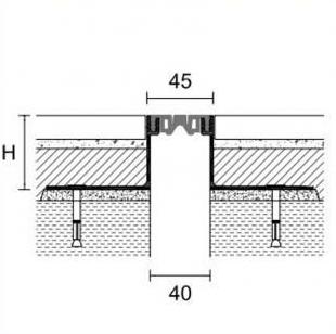 PROFILPAS Соединение пола из алюминия Cerfix® projoint sun-id-1496292 - Вид №6