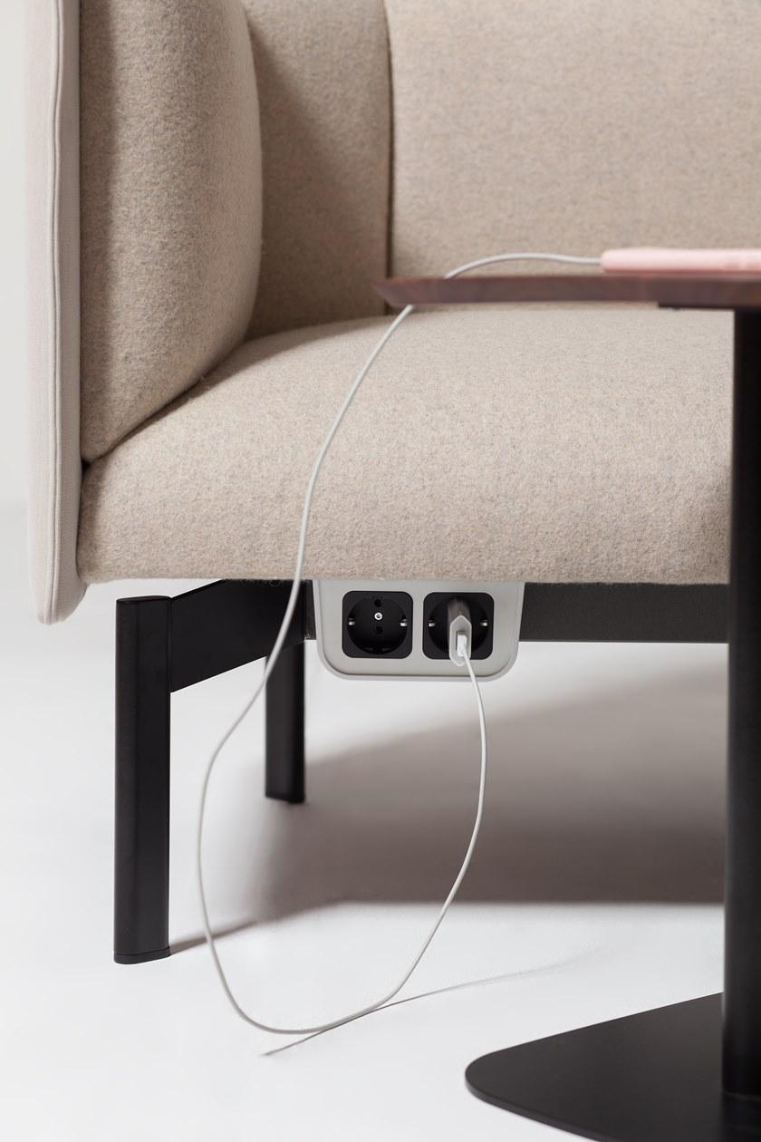 Manerba Модульный тканевый диван Kokoro sun-id-1386672 - Вид №2