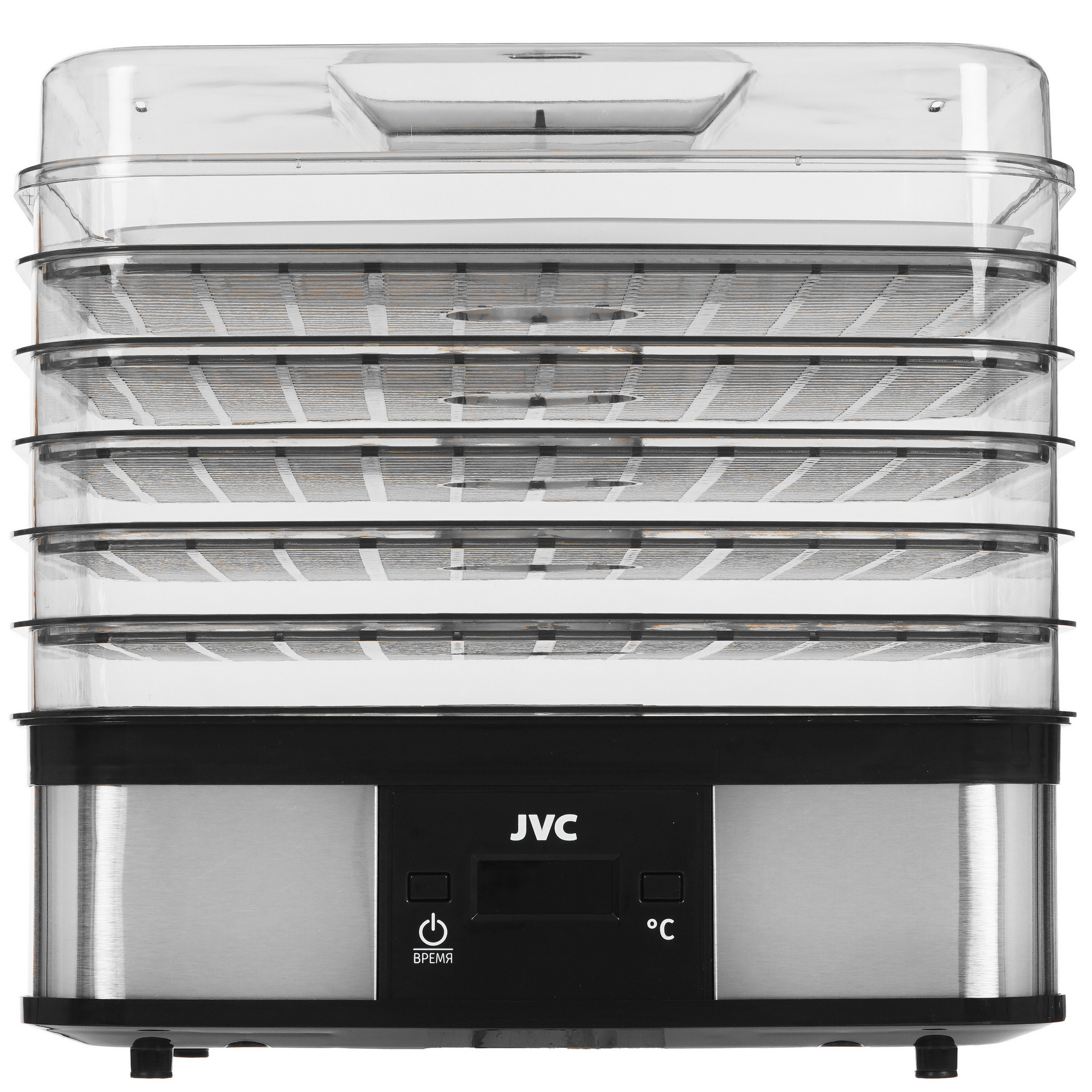5353561 Сушилка для овощей и фруктов JVC JK-FD750 серебристый STDN-0099311 - Вид №1