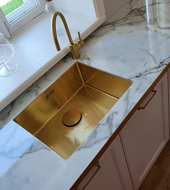 Столешницы для кухни - Мрамор бианко LIGRON LIST403 318 - Вид №26