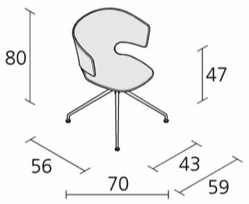 Alias Кресло на эстакаде с подлокотниками Taormina tindari sun-id-1513289 - Вид №3