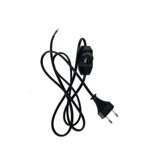 DUWI Сетевой шнур с диммером и выключателем 2 м черный 84509820