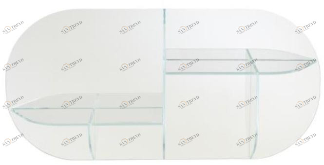 Ligne Roset Полка из зеркального стекла  11250208 