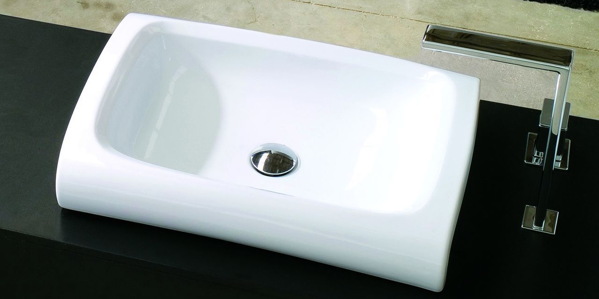 HI15 Накладная раковина на столешницу  овальная Ceramica Hidra  - Вид №1