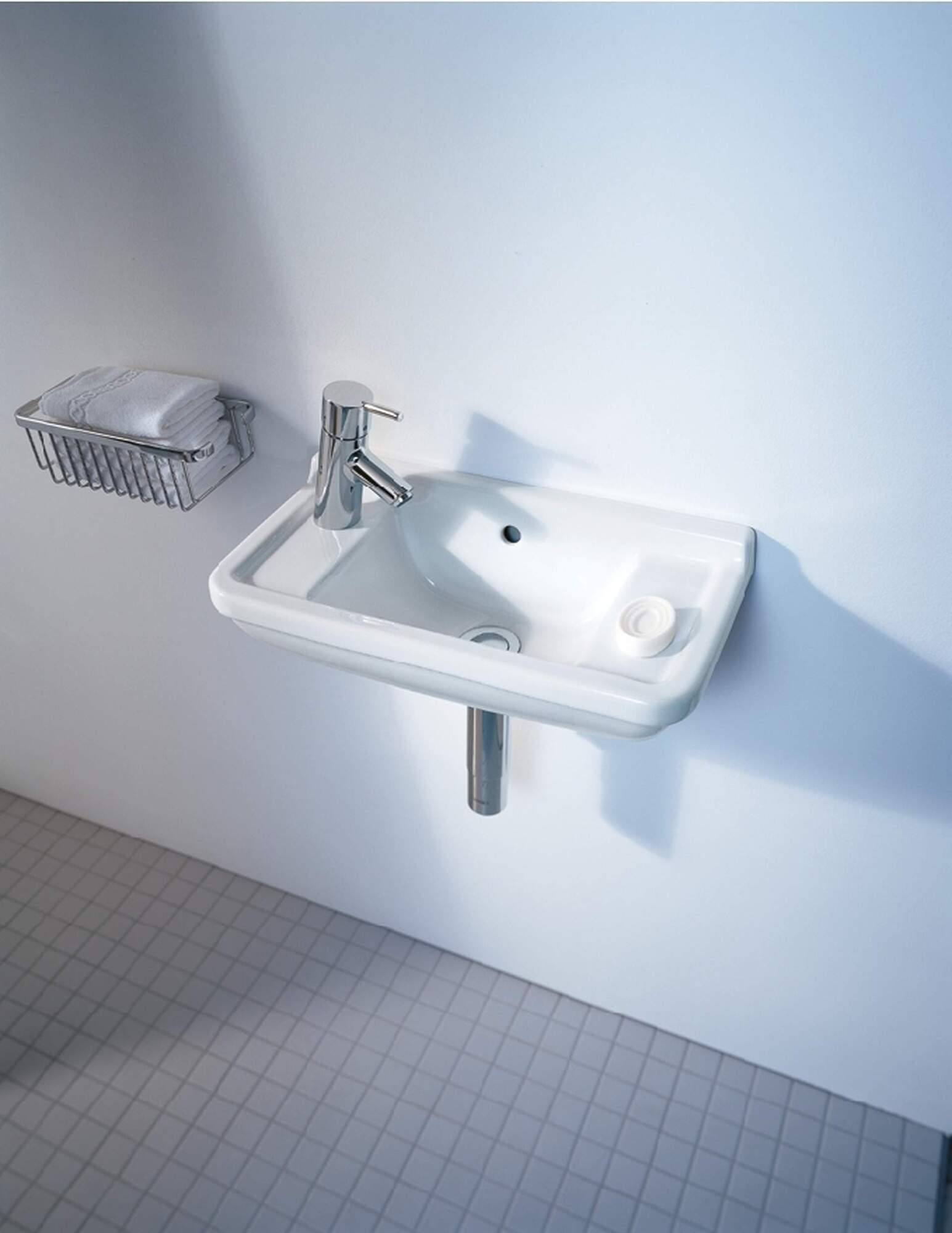 0751500009 Подвесная раковина настенная овальная Duravit Starck 3 - Вид №2