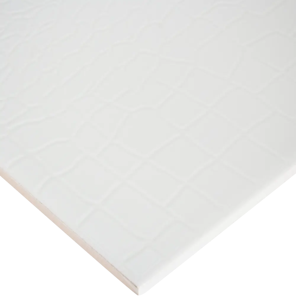 Плитка настенная Golden Tile «Кайман» 25х40 см 1.5 м2 цвет белый 13198204 STLM-2199834  - Вид №1