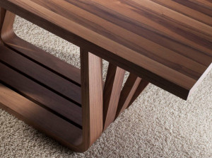 062192 Стол обеденный MI1358 орех 180см Angel Cerda